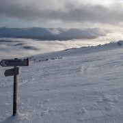 Glencoe Mountain signs