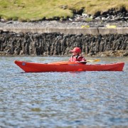Sam and his sea kayak