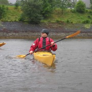 Sea Kayaking in the rain
