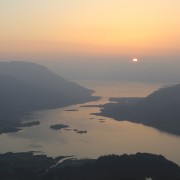 Sunset from the Pap of Glencoe