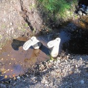 Be warned. The swamps by the side of the track are a bit deep!