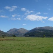 Take the time to stop on the North Shian road and look behind you. The views across open fields towards Loch Creran and the hills beyond are worth taking a breather for.