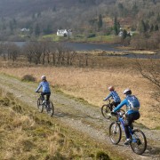 Biking in Glen Creran