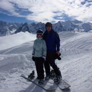 Chamonix valley cloud inversion