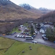 Clachaig from the air