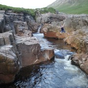 Photo bombing in Glen Etive