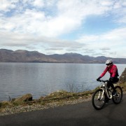 Loch side cycle path