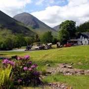 Clachaig in the May sunshine