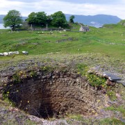 Lime Kilns at Sailen on the Isle of Lismore.