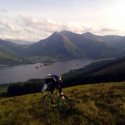 Cross bikes over Callart