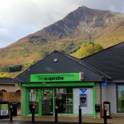 Ballachulish co-op and mountain