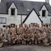 Marines come to Clachaig