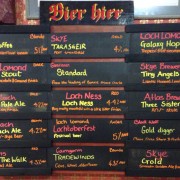 Octoberfest beer boards