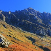 Autumn colours on the Aonach Eagach
