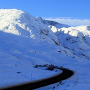 The road has cleared, but it