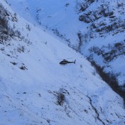 A fine day for a deer count - by helicopter, in Glencoe