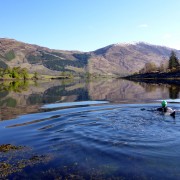 Bobbing about in Loch Leven